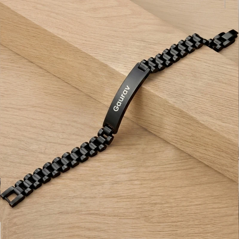 Rome Bracelet Rakhi Black