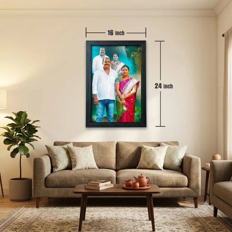 16x 24 Glitter or Matt or Glossy Frame